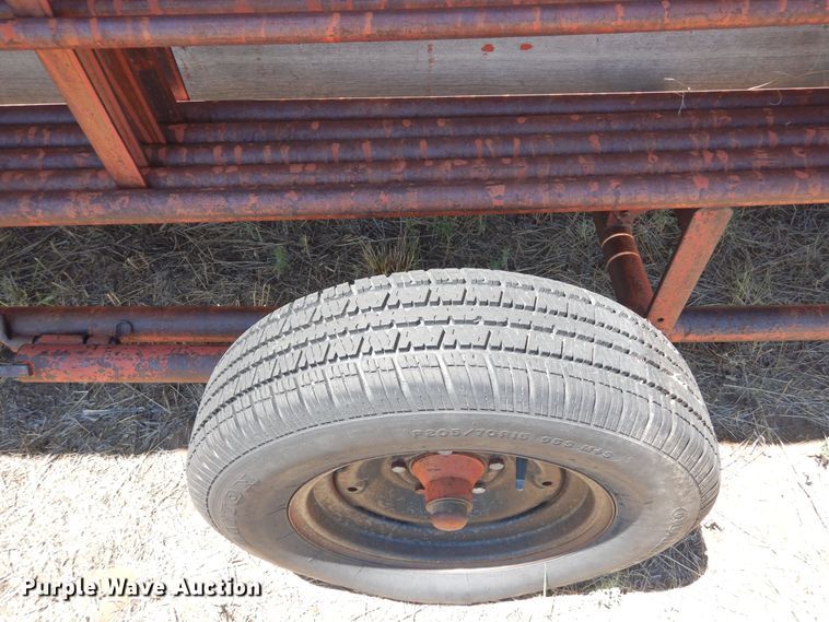 image for item LT9924 Shop built livestock chute