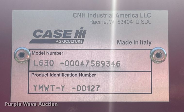 image for item MU9022 Case IH L630  tractor loader
