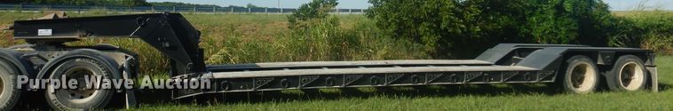 image for item DB7941 1989 Talbert TDW-35S-HRG-1-T1  lowboy equipment trailer