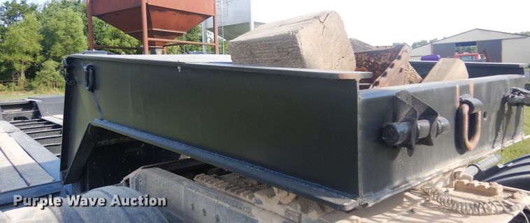 image for item DB7941 1989 Talbert TDW-35S-HRG-1-T1  lowboy equipment trailer