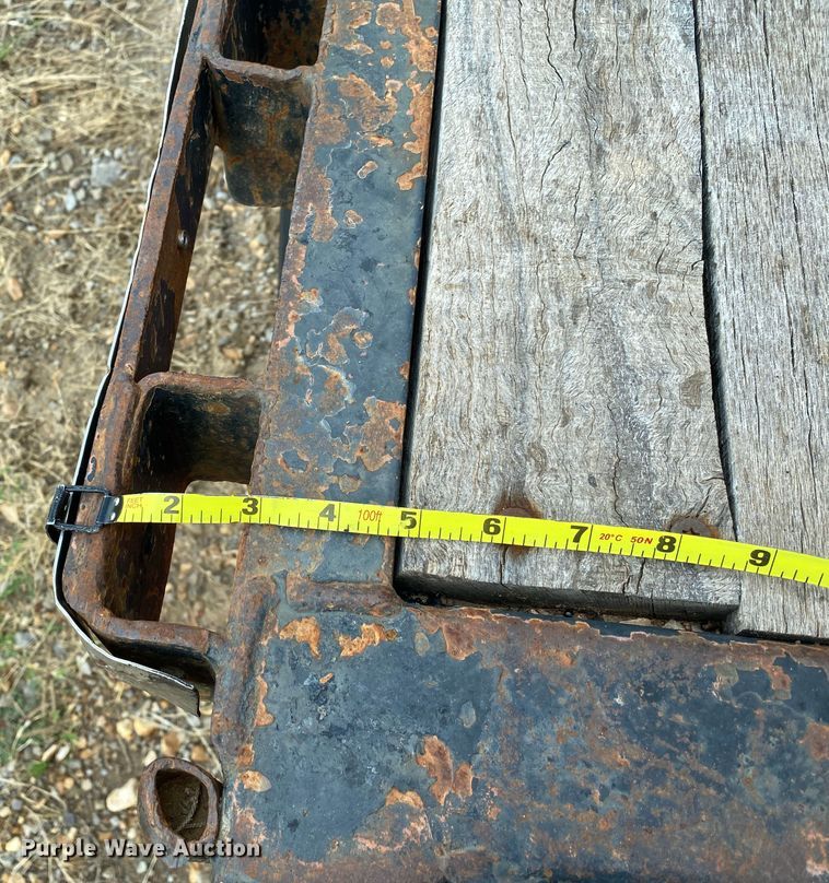 image for item DK6344 1990 Transcraft DTL 19-48  drop deck trailer