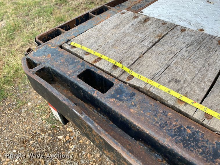 image for item DK6344 1990 Transcraft DTL 19-48  drop deck trailer