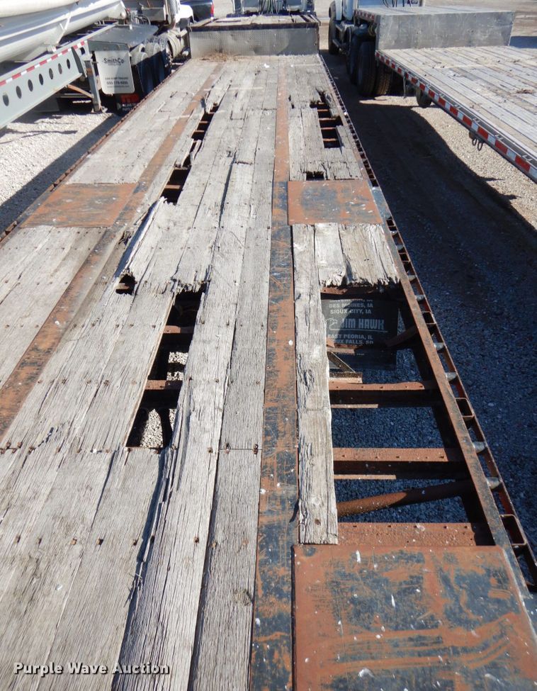 image for item DM2340 2001 Kalyn KDP80  drop deck trailer