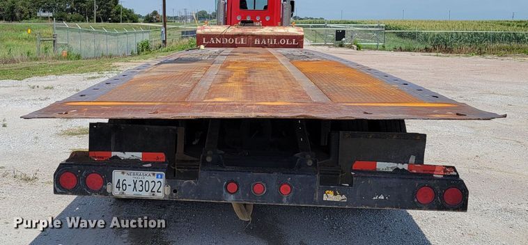image for item DM2414 1998 Landoll Hauloll  tilt deck equipment trailer