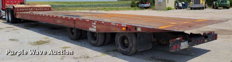 image for item DM2414 1998 Landoll Hauloll  tilt deck equipment trailer
