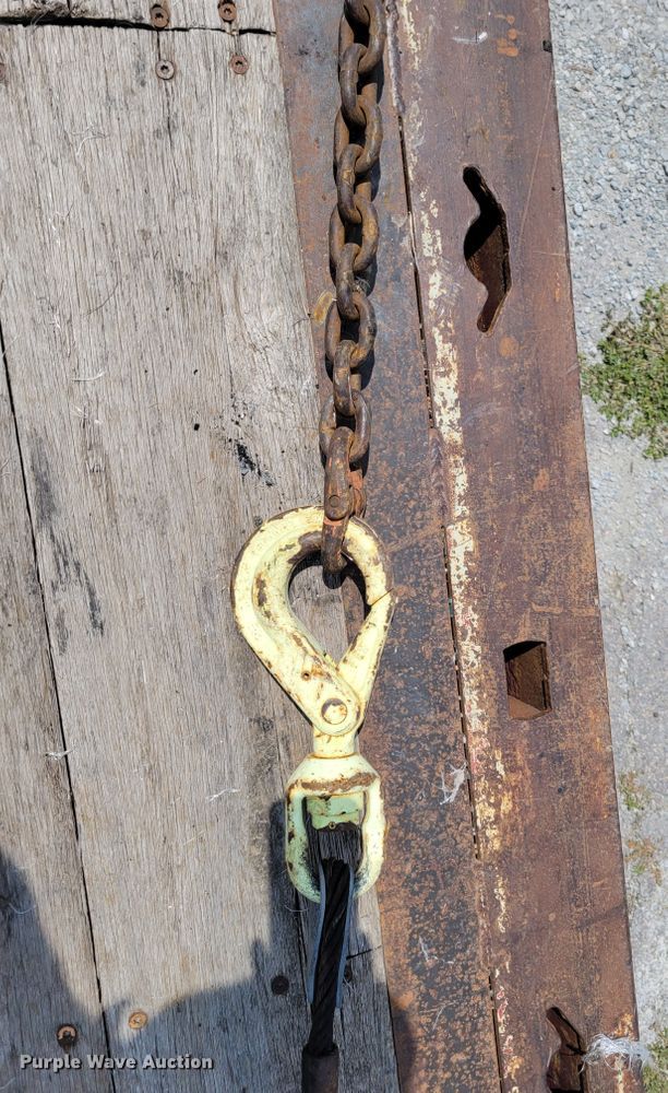 image for item DM2414 1998 Landoll Hauloll  tilt deck equipment trailer