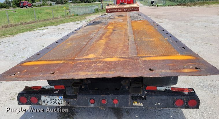 image for item DM2414 1998 Landoll Hauloll  tilt deck equipment trailer