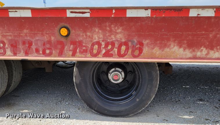 image for item DM2414 1998 Landoll Hauloll  tilt deck equipment trailer