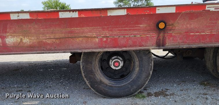 image for item DM2414 1998 Landoll Hauloll  tilt deck equipment trailer