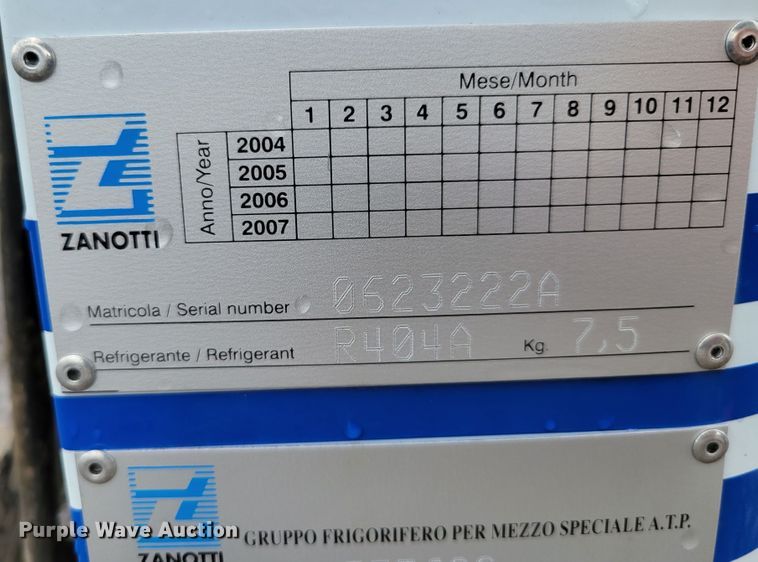 image for item DM2455 Zanotti TFZ620  refrigeration unit