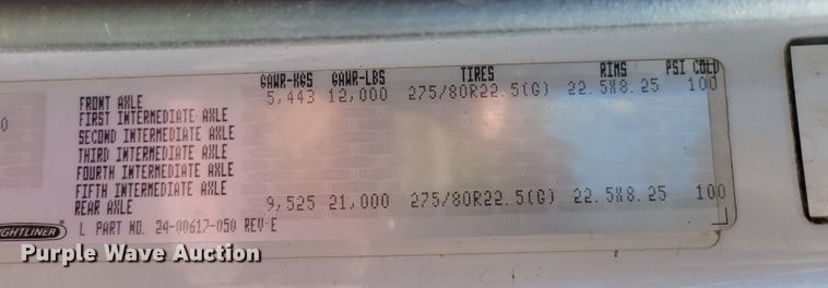 image for item DM2457 2003 Freightliner Business Class M2  propane truck