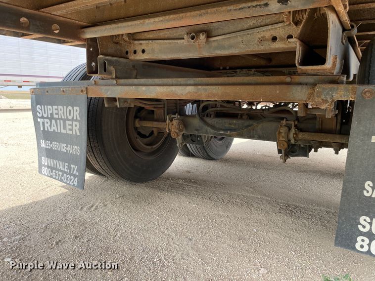 image for item DN5074 2000 Utility Trailer MFG  dry van trailer