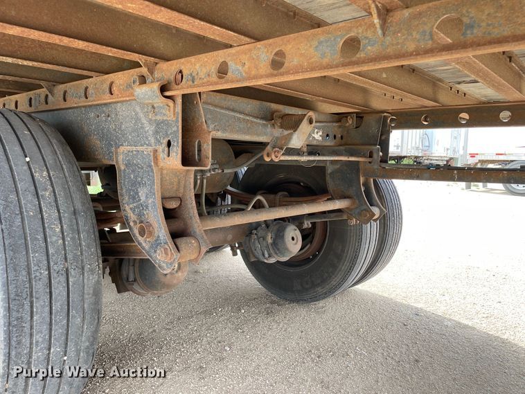 image for item DN5074 2000 Utility Trailer MFG  dry van trailer