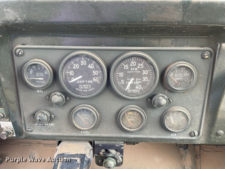 image for item DN5076 1971 Jeep M35A2  dump truck