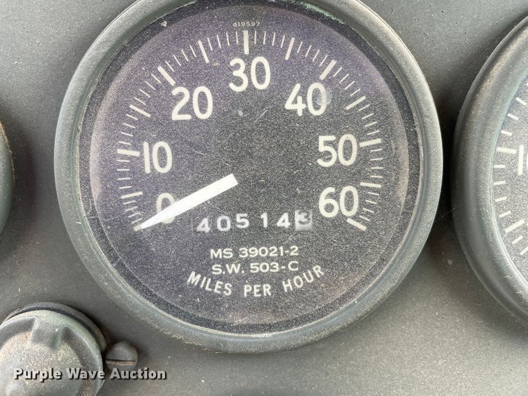 image for item DN5076 1971 Jeep M35A2  dump truck