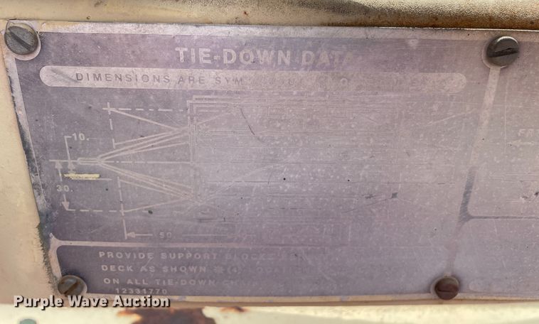 image for item DN5076 1971 Jeep M35A2  dump truck