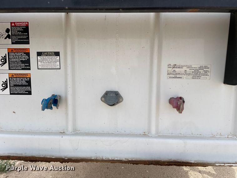 image for item DN5077 2014 CTS GHT-40  grain trailer