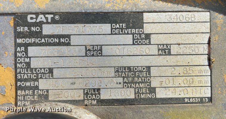 image for item DN5115 1992 Kenworth W900  semi truck