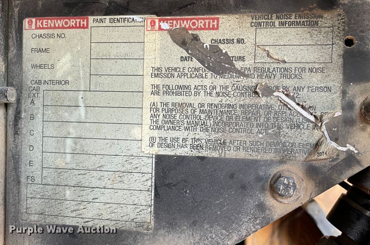 image for item DN5115 1992 Kenworth W900  semi truck