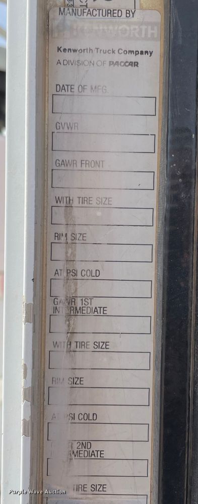 image for item DN5115 1992 Kenworth W900  semi truck