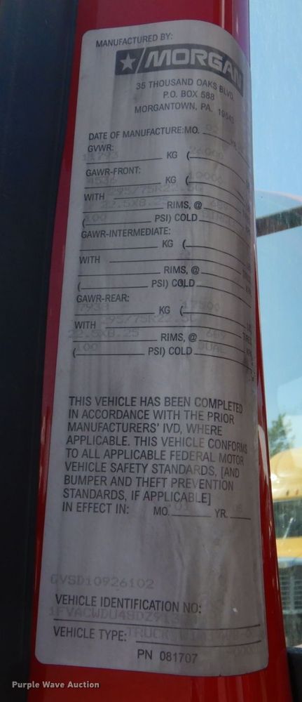 image for item DO1474 2008 Freightliner Business Class M2  box truck