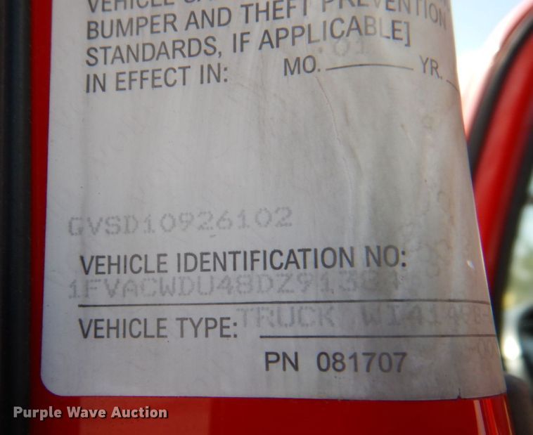 image for item DO1474 2008 Freightliner Business Class M2  box truck