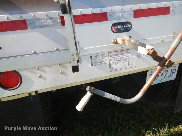 image for item DP0296 2016 Wilson DWH-5510PM  grain trailer