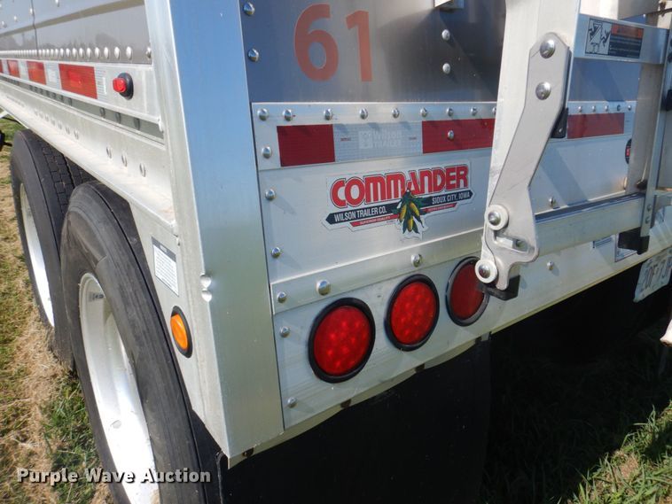 image for item DP0296 2016 Wilson DWH-5510PM  grain trailer