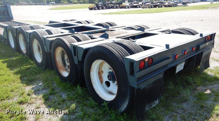image for item DP4262 1976 Hyster  lowboy equipment trailer