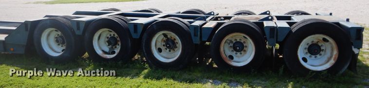 image for item DP4262 1976 Hyster  lowboy equipment trailer