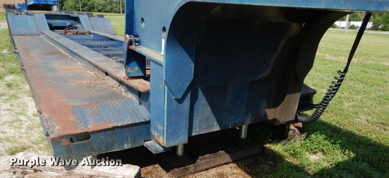 image for item DP4262 1976 Hyster  lowboy equipment trailer