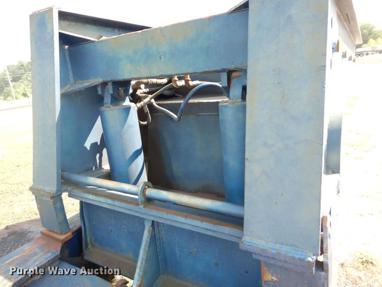 image for item DP4262 1976 Hyster  lowboy equipment trailer