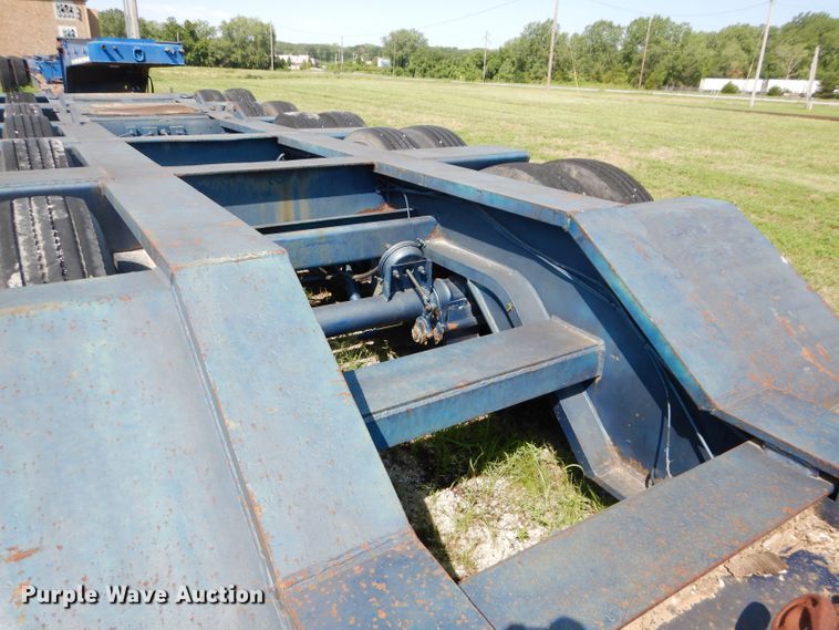image for item DP4262 1976 Hyster  lowboy equipment trailer