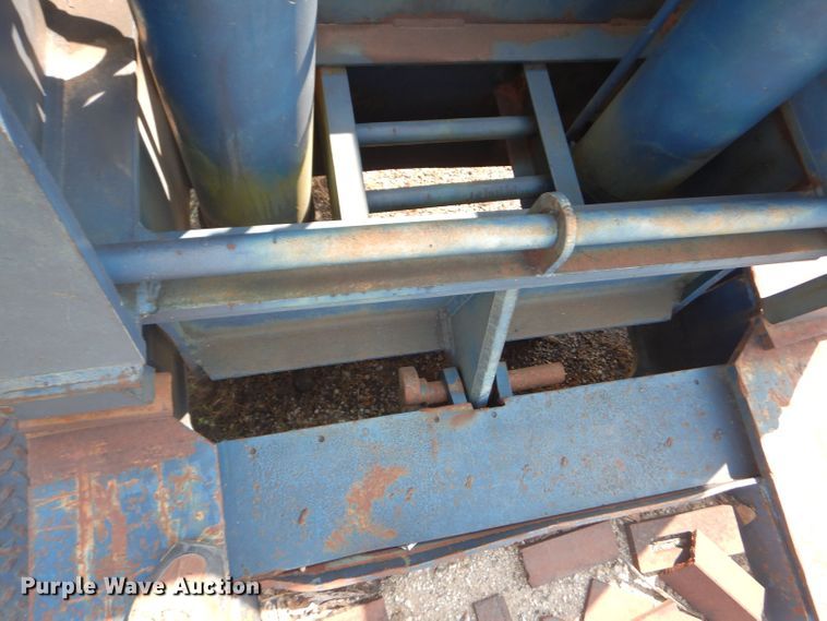 image for item DP4262 1976 Hyster  lowboy equipment trailer