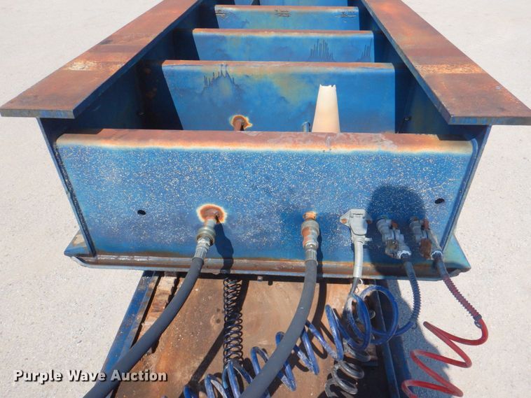 image for item DP4262 1976 Hyster  lowboy equipment trailer