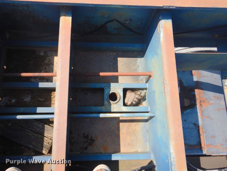 image for item DP4262 1976 Hyster  lowboy equipment trailer