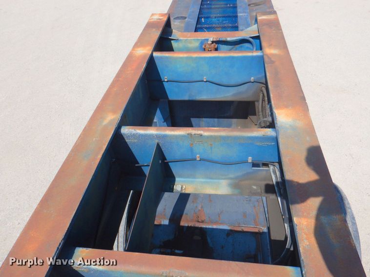 image for item DP4262 1976 Hyster  lowboy equipment trailer