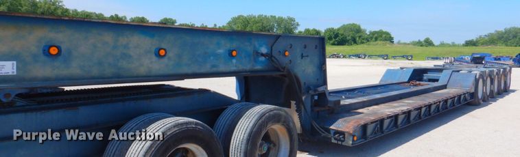 image for item DP4262 1976 Hyster  lowboy equipment trailer