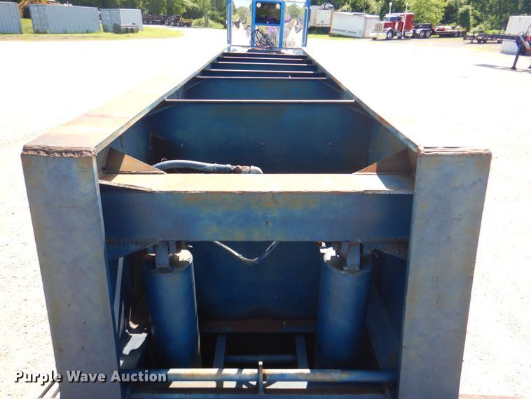 image for item DP4262 1976 Hyster  lowboy equipment trailer