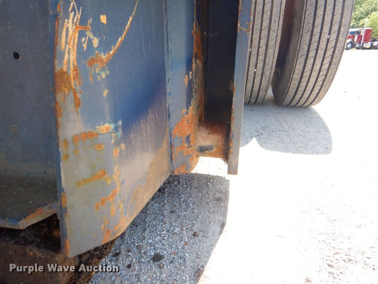 image for item DP4262 1976 Hyster  lowboy equipment trailer