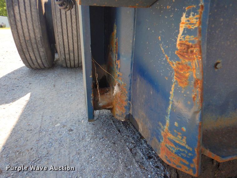 image for item DP4262 1976 Hyster  lowboy equipment trailer