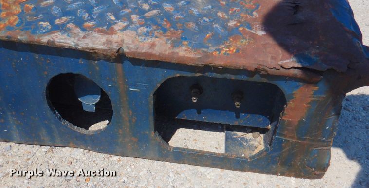 image for item DP4262 1976 Hyster  lowboy equipment trailer