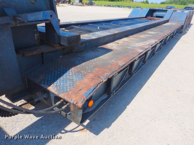image for item DP4262 1976 Hyster  lowboy equipment trailer