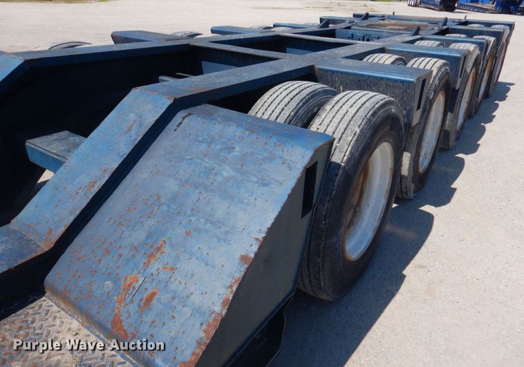 image for item DP4262 1976 Hyster  lowboy equipment trailer