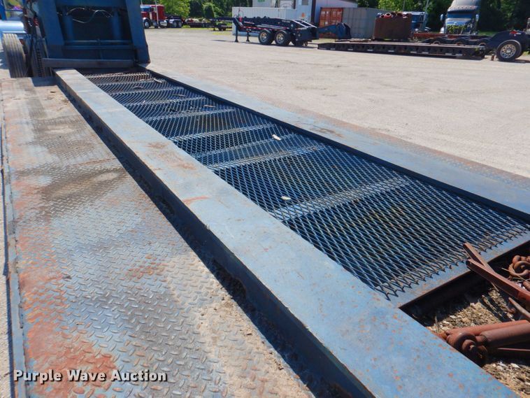 image for item DP4262 1976 Hyster  lowboy equipment trailer