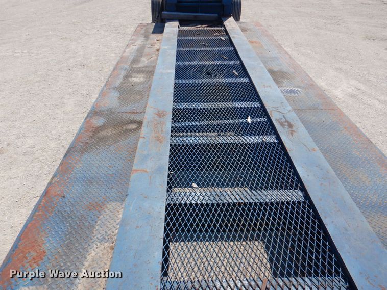 image for item DP4262 1976 Hyster  lowboy equipment trailer