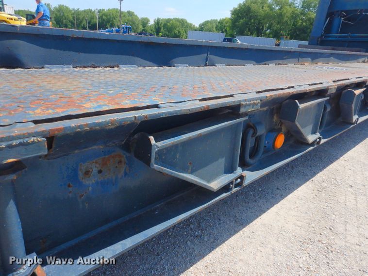image for item DP4262 1976 Hyster  lowboy equipment trailer