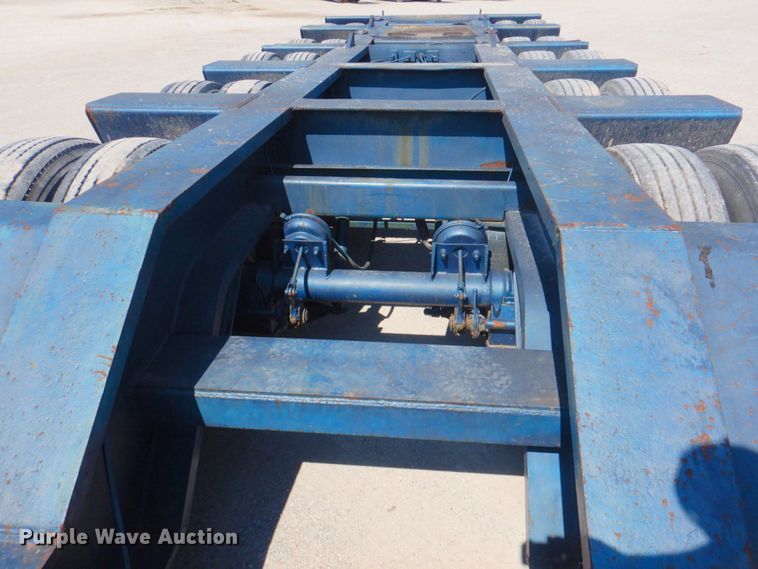 image for item DP4262 1976 Hyster  lowboy equipment trailer