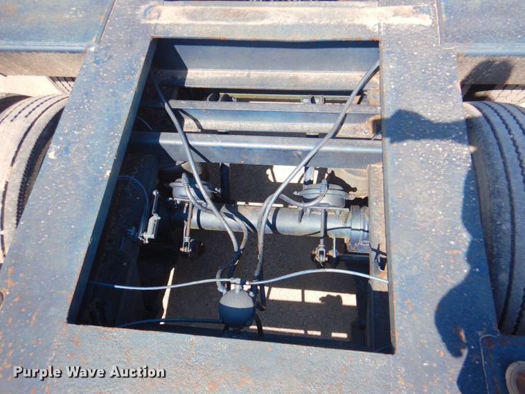 image for item DP4262 1976 Hyster  lowboy equipment trailer