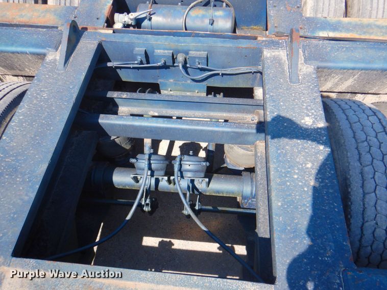 image for item DP4262 1976 Hyster  lowboy equipment trailer